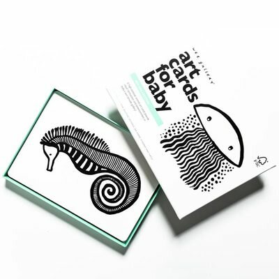 Cartes d'éveil animaux de la mer Sea - WEE GALLERY l www.little-home.fr Eveil du bébé Eveil Montessori