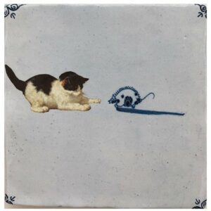 céramique cat and mouse STORYTILES l www.little-home.fr Décoration bébé
