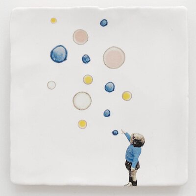 céramique catching bubbles STORYTILES l www.little-home.fr Décoration bébé