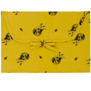 Matelas à langer nomade Charly renard jaune ROSE IN APRIL l