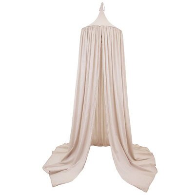 Ciel de lit bio rose poudre NUMERO 74 l www.little-home.fr Ciel de lit baldaquin Rideau décoraton Enfant