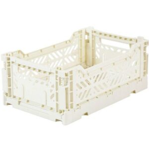 Caisse Pliante mini blanc AYKASA www.little-home.fr Boîte rangement enfant