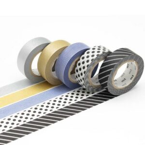 Coffret cadeau or/argent MASKING TAPE