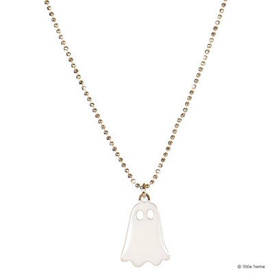 Collier enfant fantôme Henri LITTLE TITLEE l www.little-home.fr Bijou Enfant Adolescent Fille Paris