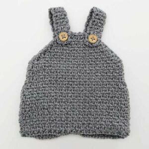 Combinaison tricot Poupée Gordi gris chiné PAOLA REINA www.little-home.fr