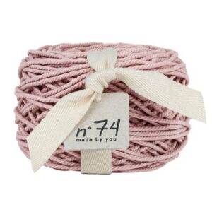 Corde Cordon Fil en coton 30 - rose fané NUMERO 74