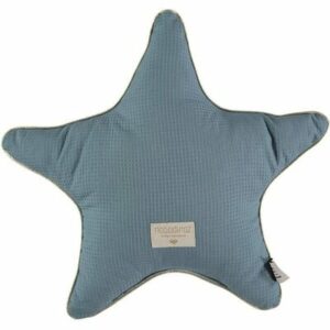 Coussin étoile Aristote vert magic green NOBODINOZ l www.little-home.fr Coussin décoratif chambre enfant