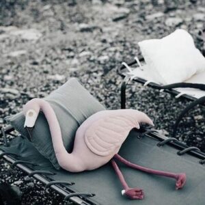 Coussin Polly Flamingo NUMERO 74 l www.little-home.fr Coussin Flamant Rose décoration chambre enfant N74