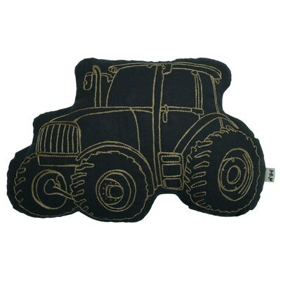 Coussin tracteur gris anthracite NUMERO 74 l www.little-home.fr Coussin Original Coussins Design Enfant