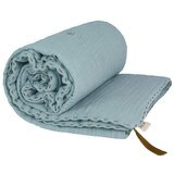 Couverture d'hiver bébé junior enfant sweet blue NUMERO 74 l www.little-home.fr Linge de lit gaze coton