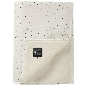 Couverture polaire Berceau Poussette adorable dot MIES and Co l www.little-home.fr naissance maternité