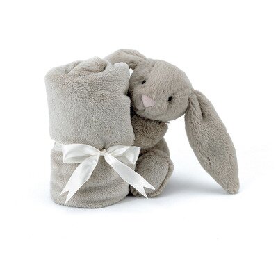 Doudou plat - lapin Bashful beige JELLYCAT