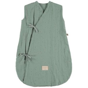 Gigoteuse été Dreamy toffee Sweet dots green NOBODINOZ www.little-home.fr