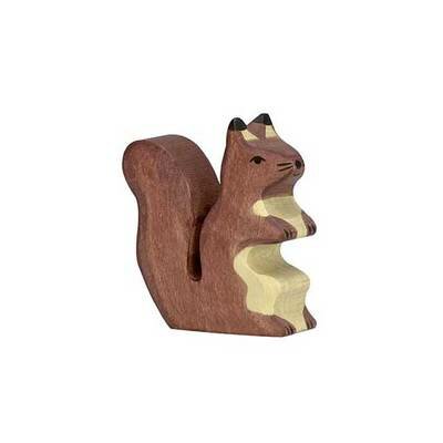 Figurine en bois - Ecureuil marron HOLZTIGER