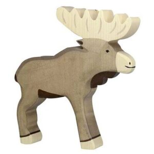 Figurine animal en bois - élan HOLZTIGER
