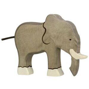 Figurine animal en bois - éléphant HOLZTIGER