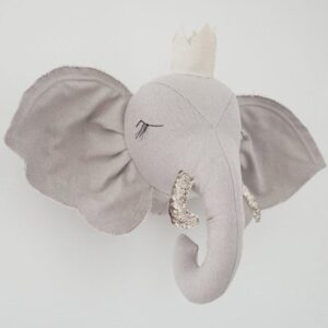 Trophée éléphant naturel BORAMIRI l www.little-home.fr Décoration murale