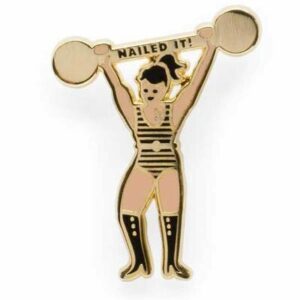 Pin's Nailed it RIFLE PAPER CO l www.little-home.fr Bagdes Broches Bijoux Accessoires Femme Adolescente