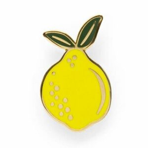 Pin's Citron Lemon RIFLE PAPER CO l www.little-home.fr Bagde Broche Bijou Accessoires Femme Adolescente