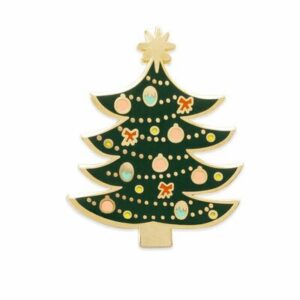 Pin's Sapin de Noël RIFLE PAPER CO l www.little-home.fr Bagde Broche Bijou