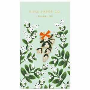 Pin's Noël Gui RIFLE PAPER CO l www.little-home.fr Bagde Broche Bijou