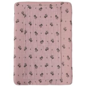Housse matelas à langer Octopus rose fané ROSE IN APRI