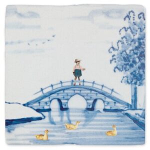 céramique feeding the ducks STORYTILES www.little-home.fr Décoration bébé