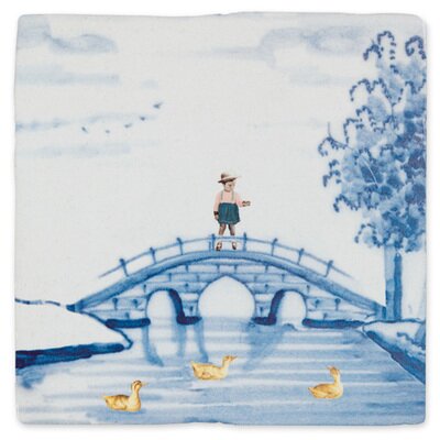 céramique feeding the ducks STORYTILES www.little-home.fr Décoration bébé