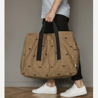 Large Sac Week-end brodé - Horse FERM LIVING