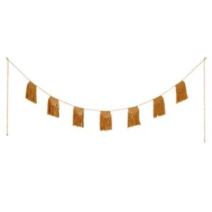Guirlande Macramé ocre gold NUMERO74 www.little-home.fr décoration bohème