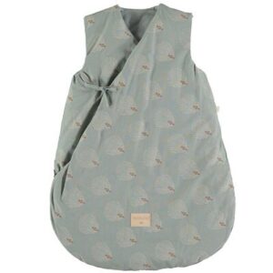 Gigoteuse turbulette Cloud Gatsby Blanc Vert NOBODINOZ www.little-home.fr