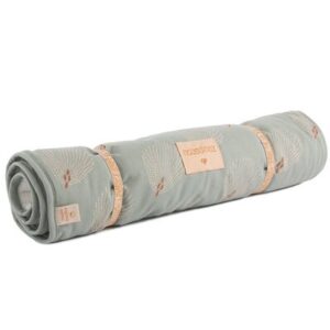 Matelas à langer Nomad Gatsby blanc vert NOBODINOZ