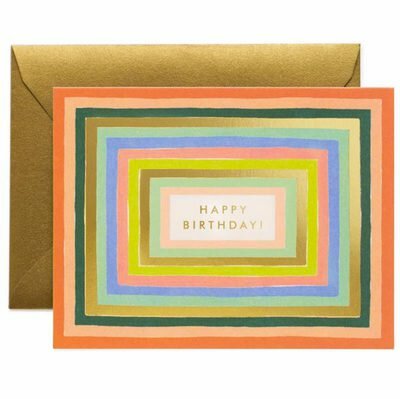 Carte Anniversaire Disco Birthday RIFLE PAPER CO www.little-home.fr