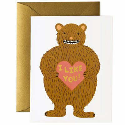 Carte message d'amour I like it RIFLE PAPER CO