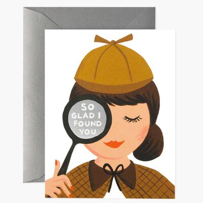 Carte message d'amour So Glad Found You RIFLE PAPER CO www.little-home.fr