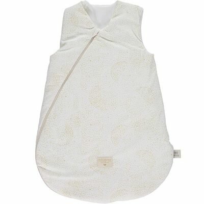 Gigoteuse turbulette sac de couchage Cocoon Bubble Bleu nuit coton Bio NOBODINOZ