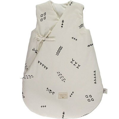 Gigoteuse turbulette Cloud Black secrets coton Bio NOBODINOZ l www.little-home.fr sac de couchage bébé
