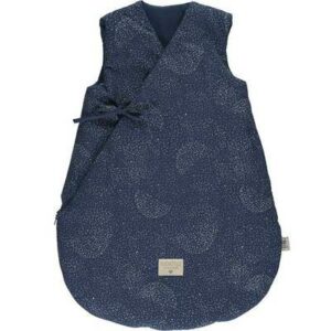 Gigoteuse turbulette sac de couchage bébé Cloud Naturel en coton Bio NOBODINOZ