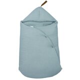 Nid d'ange Gipsy sweet blue NUMERO74 l www.little-home.fr Chancelière Naissance bébé Gaze coton BIO N74