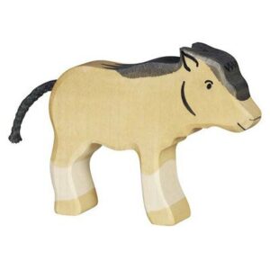 Figurine animal en bois peint - gnou HOLZTIGER