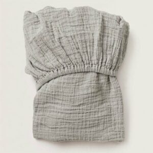 Drap housse mousseline bio Thyme GARBO AND FRIENDS