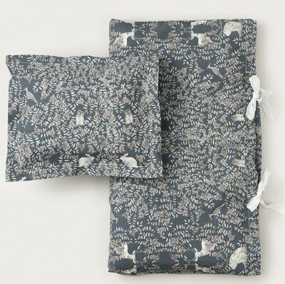 Parure de lit Forêt Fauna Junior GARBO AND FRIENDS www.little-home.fr BIO