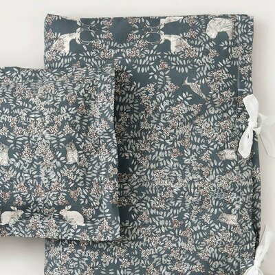 Parure de lit Fauna 140 x 200 GARBO AND FRIENDS www.little-home.fr BIO