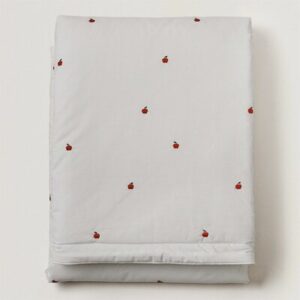 Couverture plaid Naissance Pommes GARBO AND FRIENDS