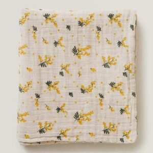 Couverture Lange Mimosa GARBO AND FRIENDS l www.little-home.fr Naissance