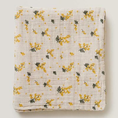 Couverture Lange Mimosa GARBO AND FRIENDS l www.little-home.fr Naissance