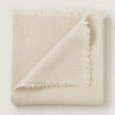 Couverture coton bio nid d'abeille GARBO AND FRIENDS