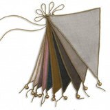 Guirlande fanions - multicolore NUMERO 74