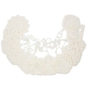 Guirlande en crochet - blanc NUMERO 74
