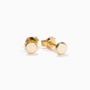 Boucles d'oreilles femme barlow blanc ivoire TITLEE l www.little-home.fr Bijoux Femme Enfant Adolescent